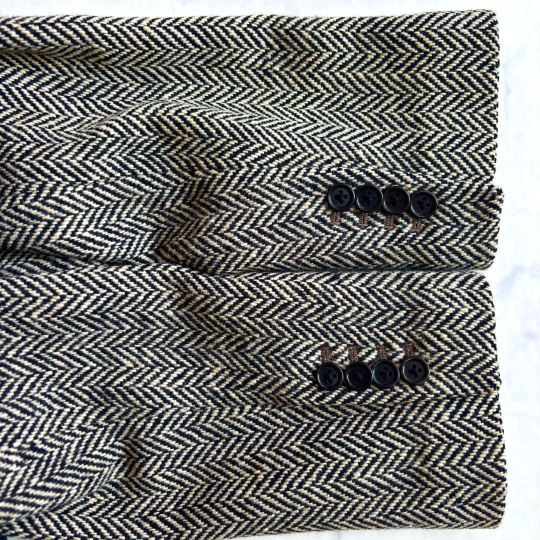 マーガレットハウエル ヘリンボーン チェスターコート ダブル グレー Ⅰ　sd5