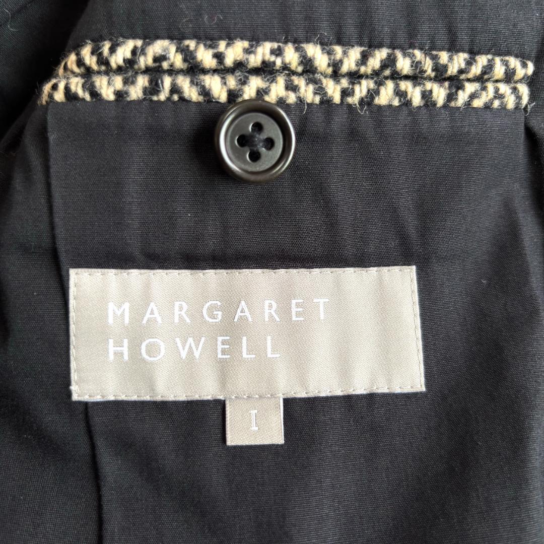 マーガレットハウエル ヘリンボーン チェスターコート ダブル グレー Ⅰ　sd5