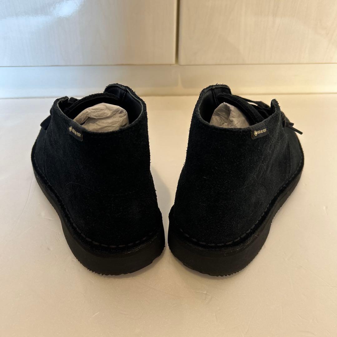 クラークス　デザートブーツ GORE-TEX ブラックスエード
