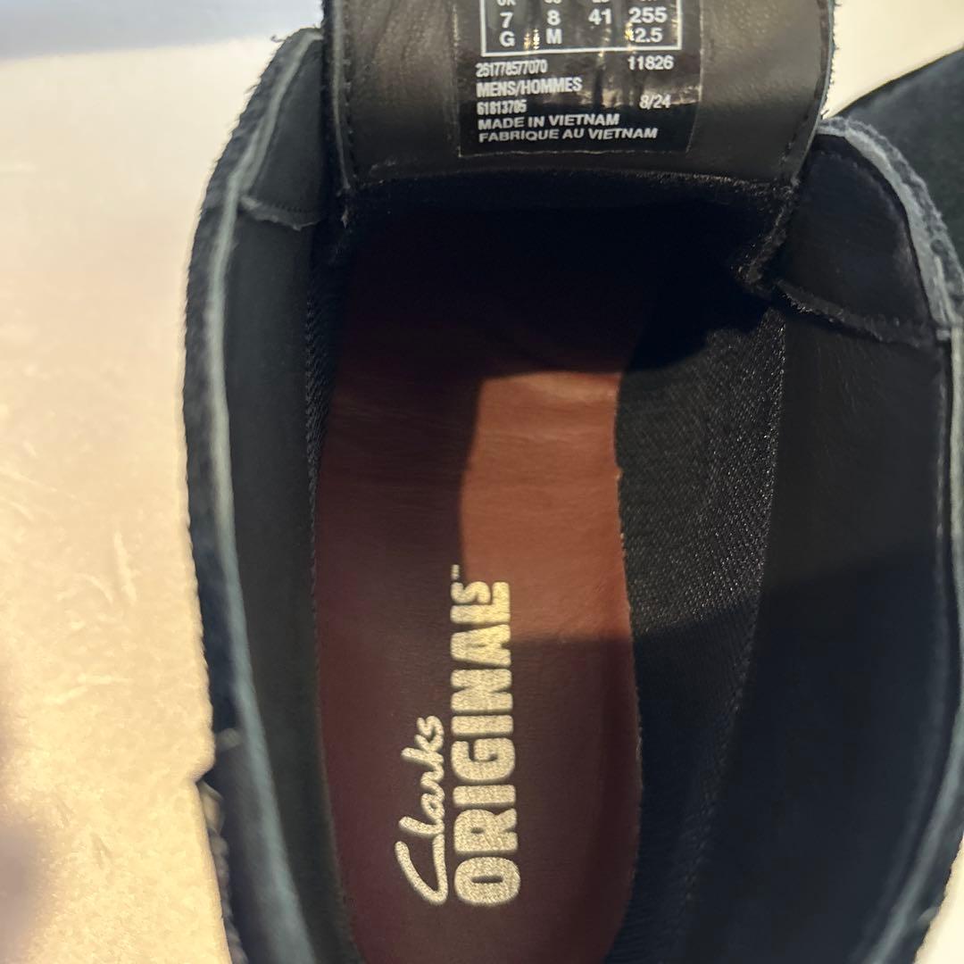 クラークス　デザートブーツ GORE-TEX ブラックスエード