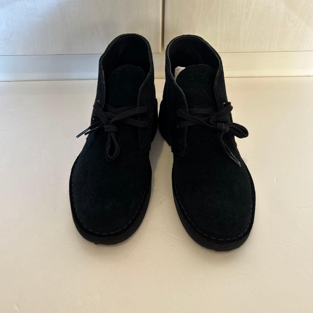 クラークス　デザートブーツ GORE-TEX ブラックスエード