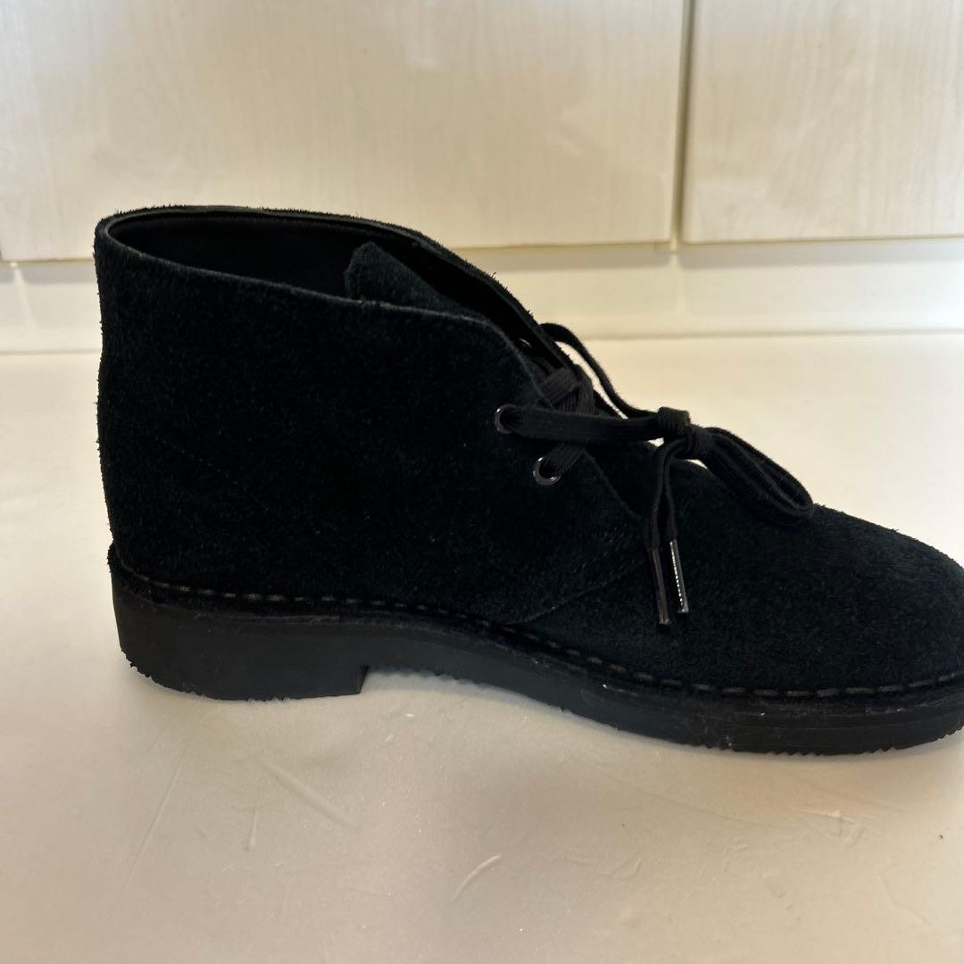 クラークス　デザートブーツ GORE-TEX ブラックスエード