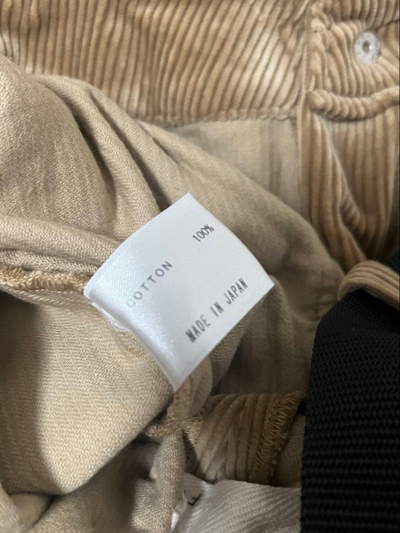 ▶︎SALE banal chic bizarreコーデュロイボンテージパンツ茶