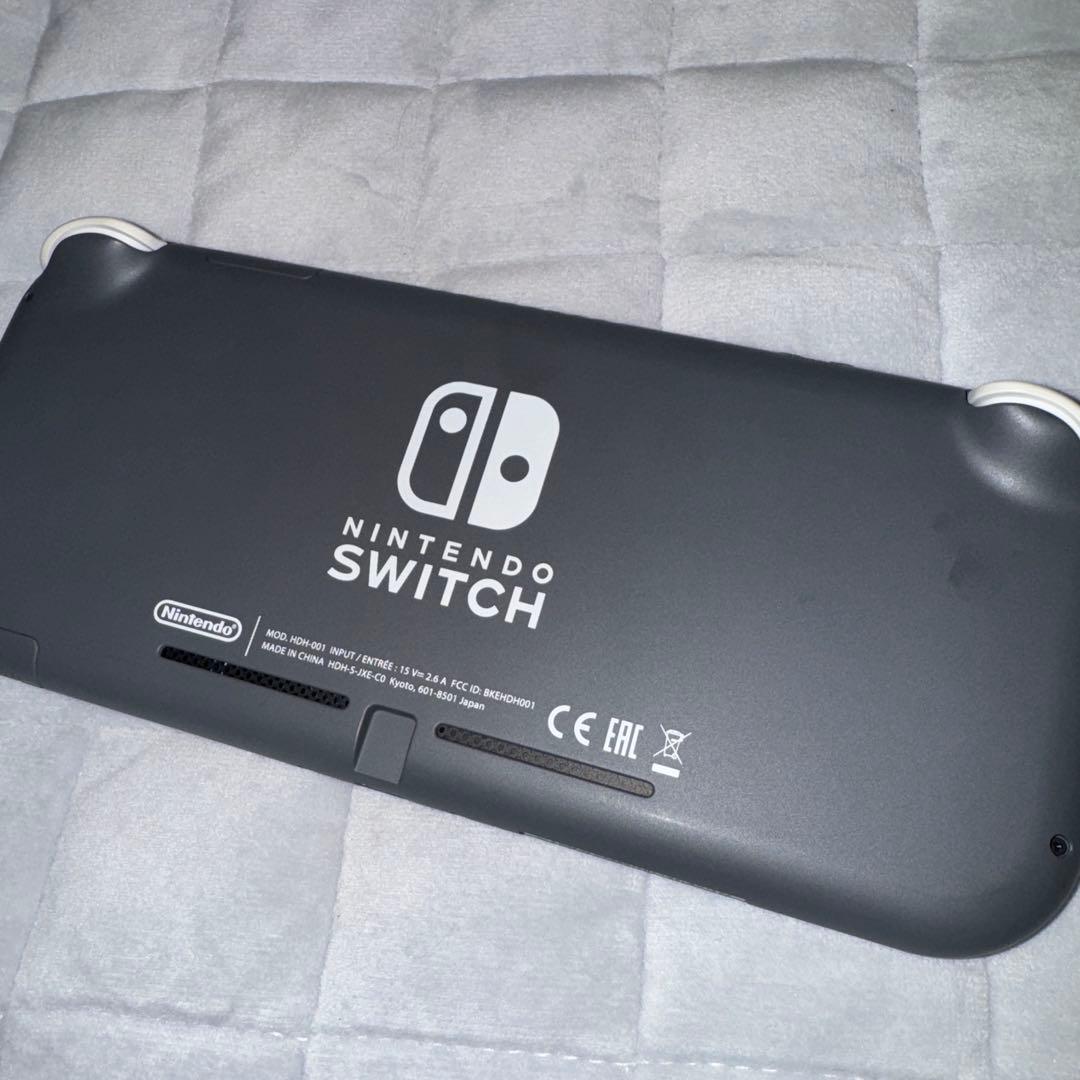 Switch Lite グレー 本体 充電器 スイッチライト