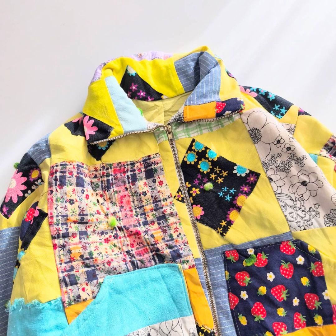 ヴィンテージキルト　短丈　ショート丈　ジャケット