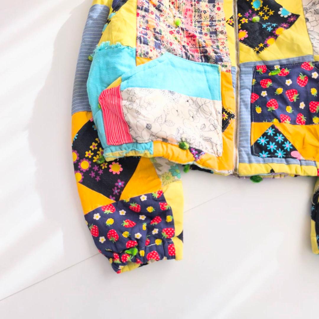 ヴィンテージキルト　短丈　ショート丈　ジャケット