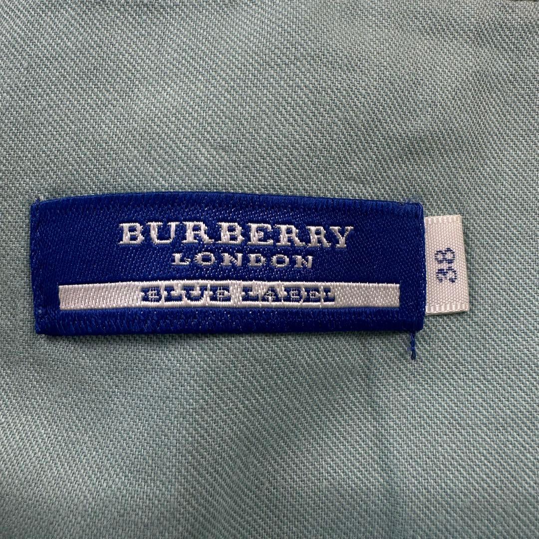 バーバリーブルーレーベル ノバチェック ミニ プリーツ スカート 希少カラー