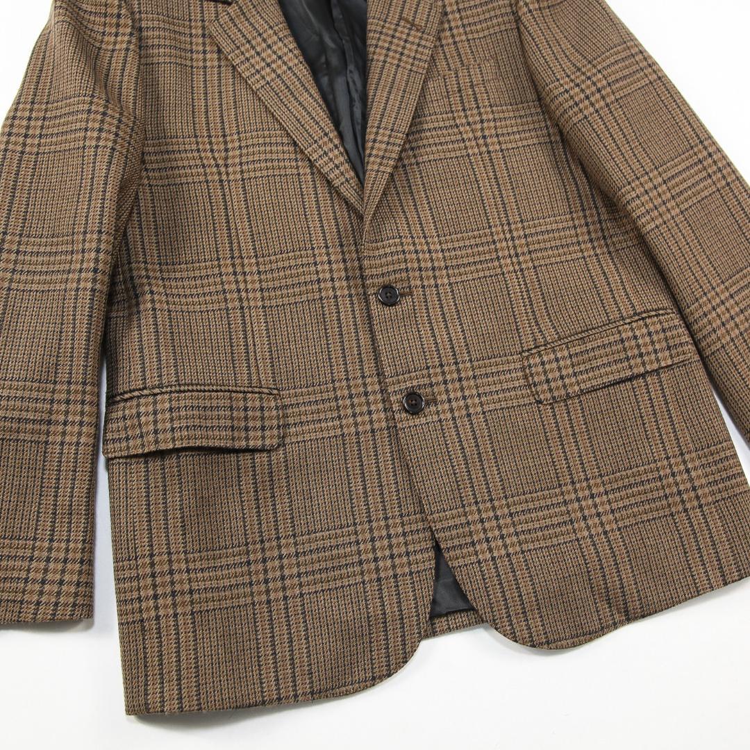 極美品 CELINE 21AW ジュード ジャケット / ウール チェック 40