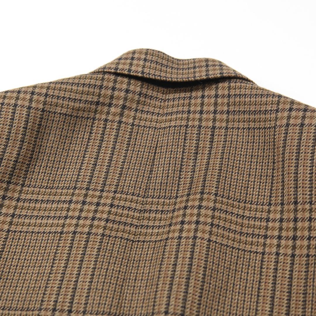 極美品 CELINE 21AW ジュード ジャケット / ウール チェック 40