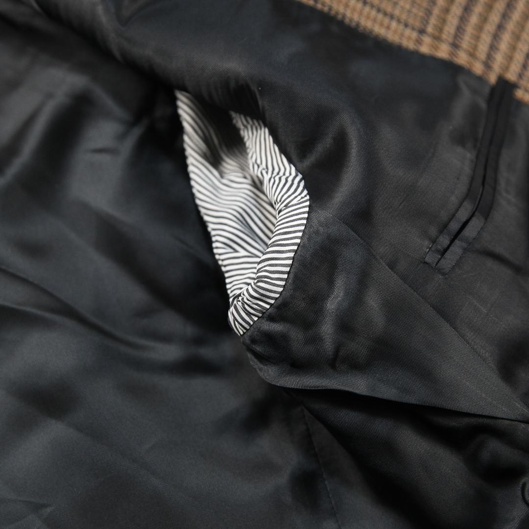 極美品 CELINE 21AW ジュード ジャケット / ウール チェック 40