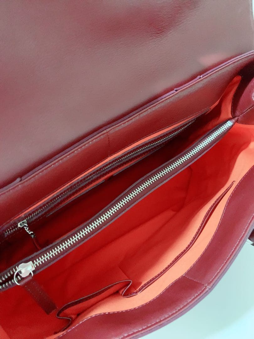 【美品】アンジーザキャット ビジネス　トートバック　国産牛革