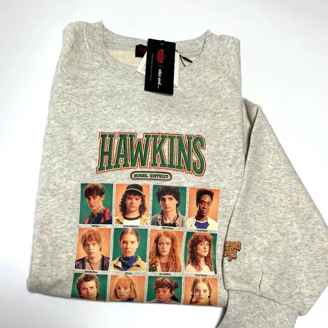 新品未使用 　ストレンジャーシングス　ニコアンド　スウェットMサイズ