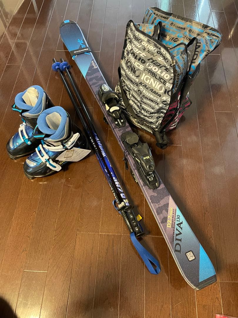 Hartカービングスキー板ビンディングセット