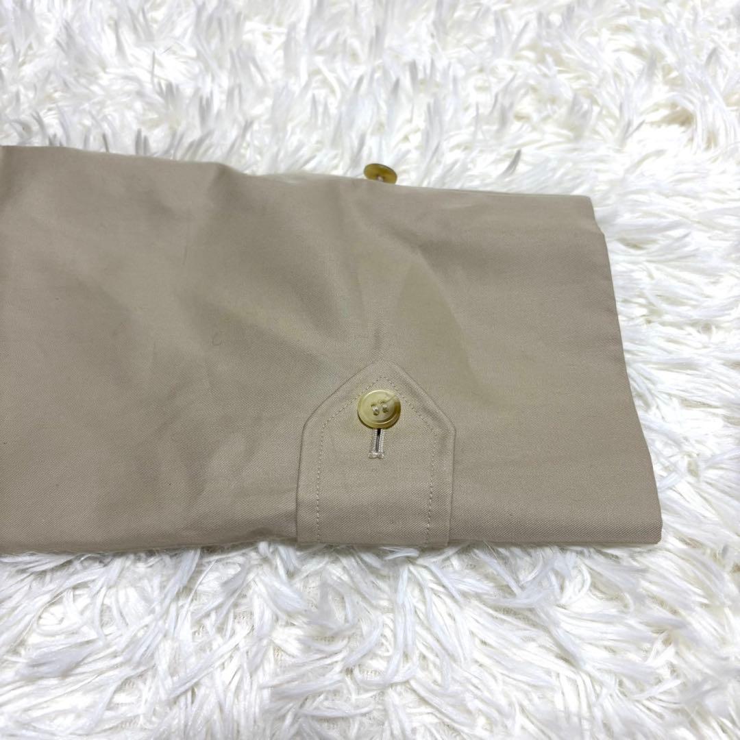 【極美品】バーバリー ステンカラーコート ベージュ ノバチェック マキシ丈