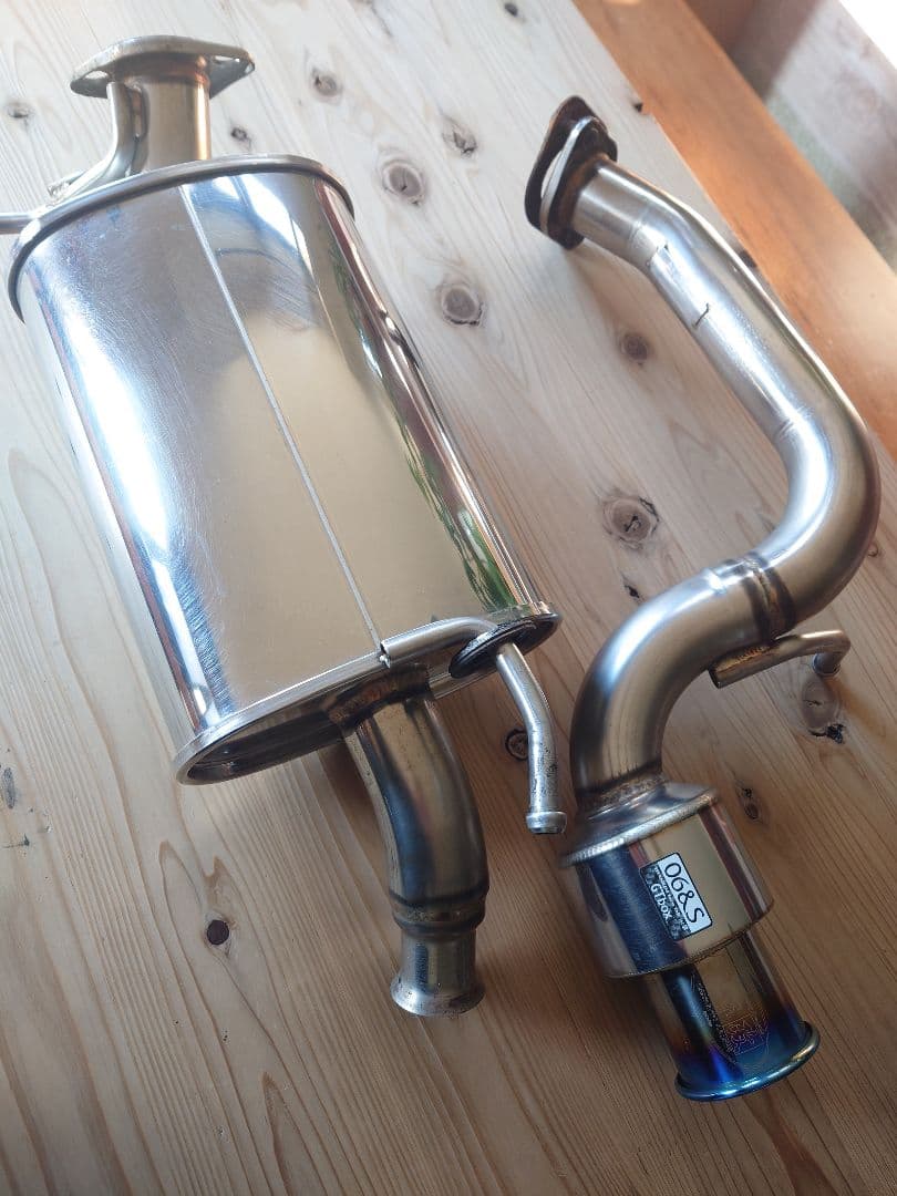 ハスラーMR31S　4wdターボ用マフラー柿本改