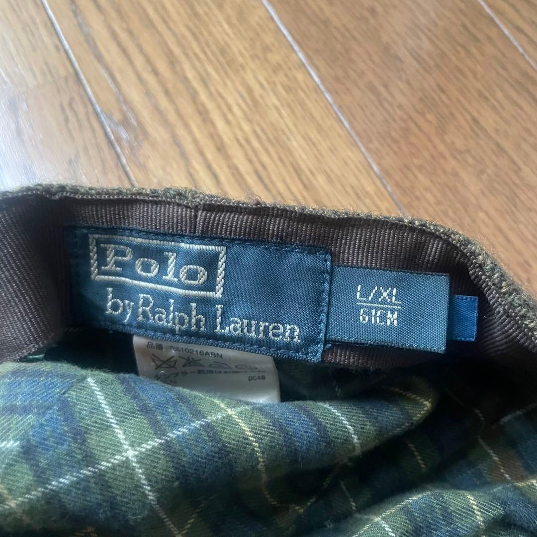 ヴィンテージ Polo Ralph Lauren ニューズボーイキャップ