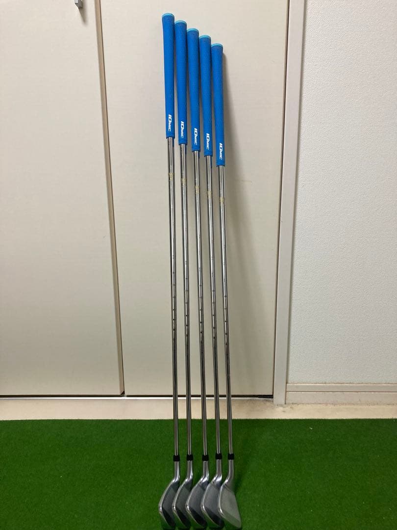 美品　ゼクシオX 2024 フォージド アイアンセット 5本 xxio 6I〜P