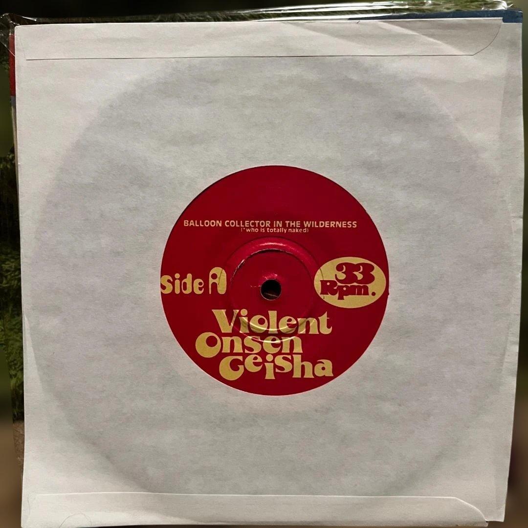 ノイズレコード2枚セット 暴力温泉芸者 & God Is My Co-Pilo