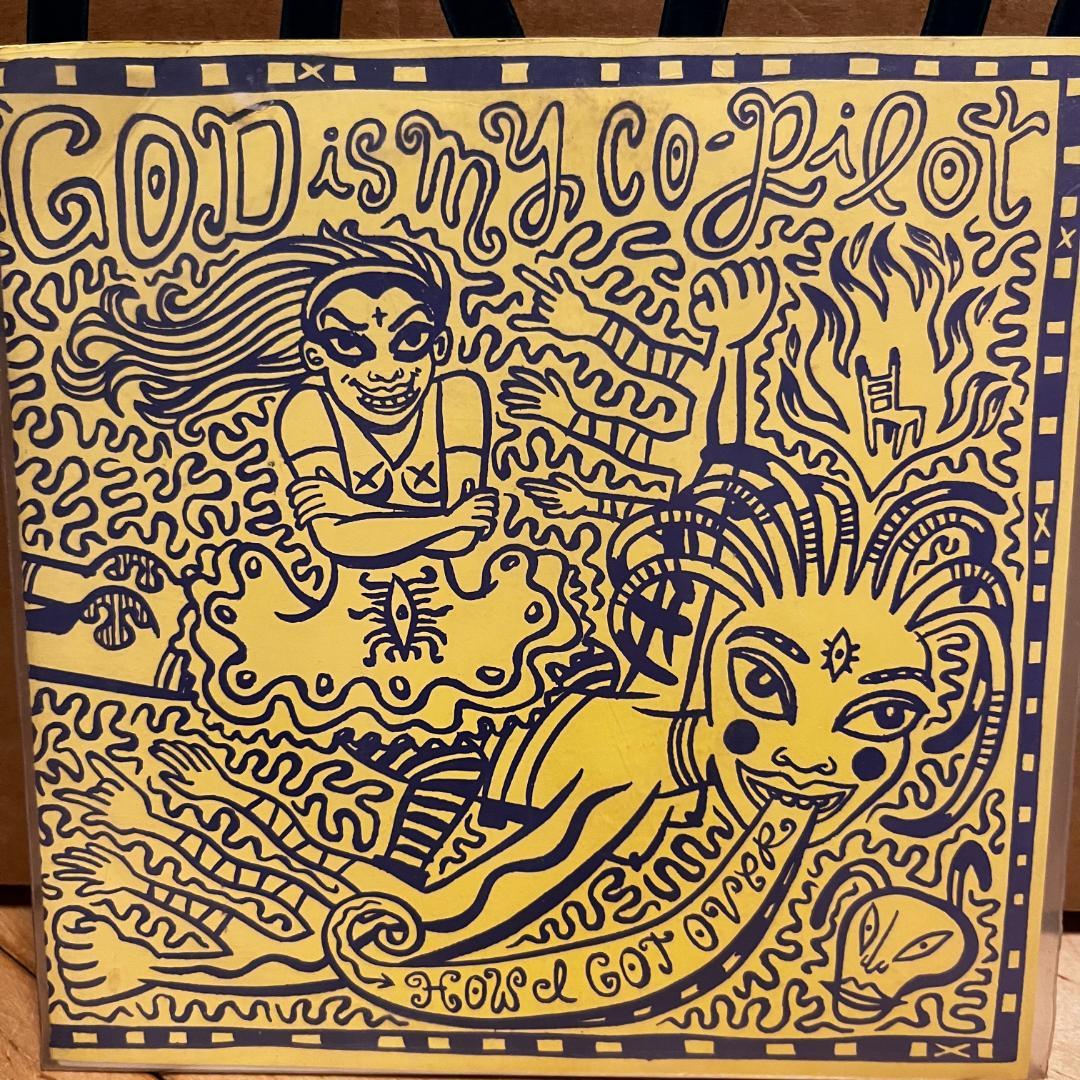 ノイズレコード2枚セット 暴力温泉芸者 & God Is My Co-Pilo