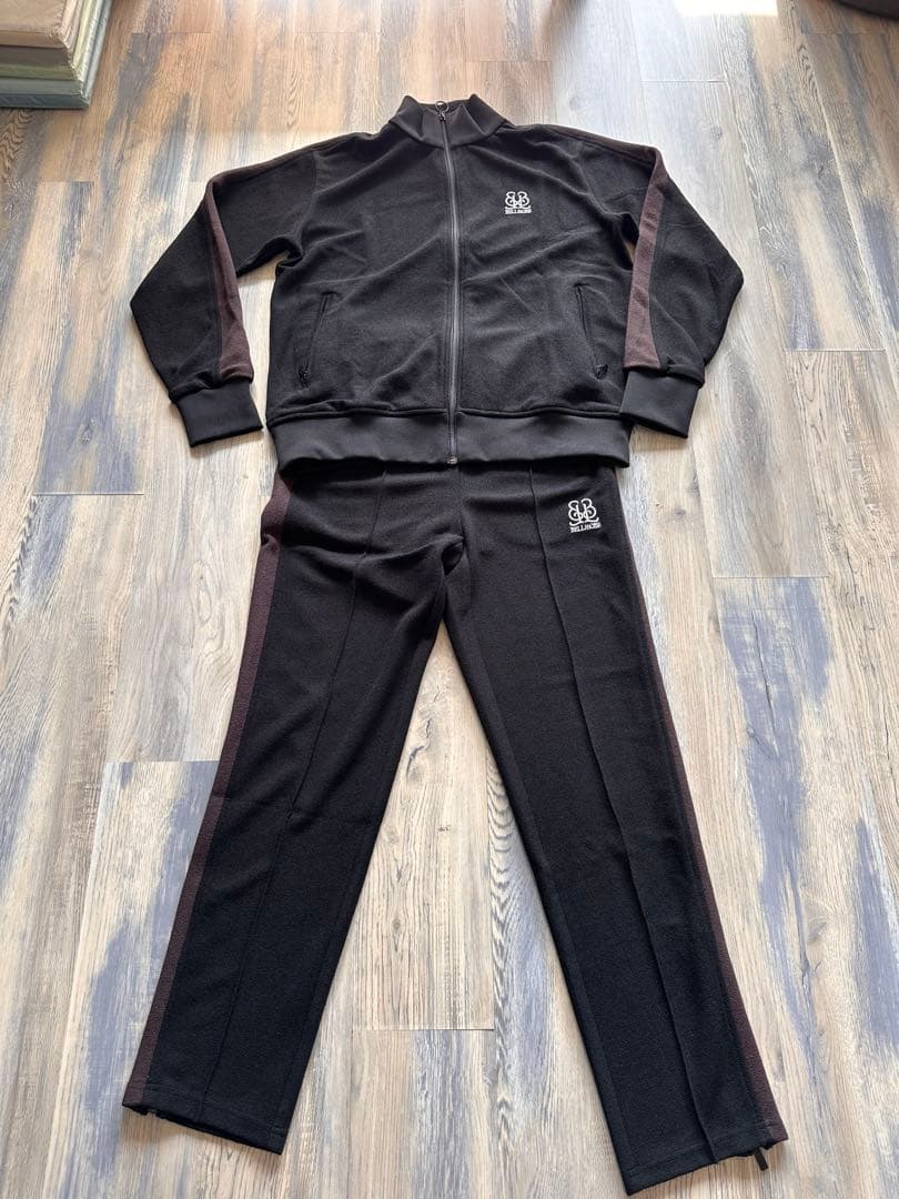 ⬛︎BELLMORE⬛︎ジャージ上下⬛︎セットアップ⬛︎AK-69⬛︎ゴルフ⬛︎ブラック