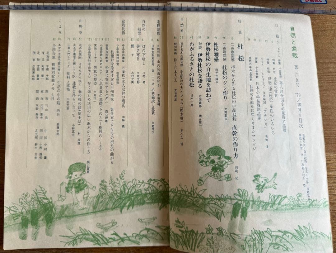 自然と盆栽 バックナンバー