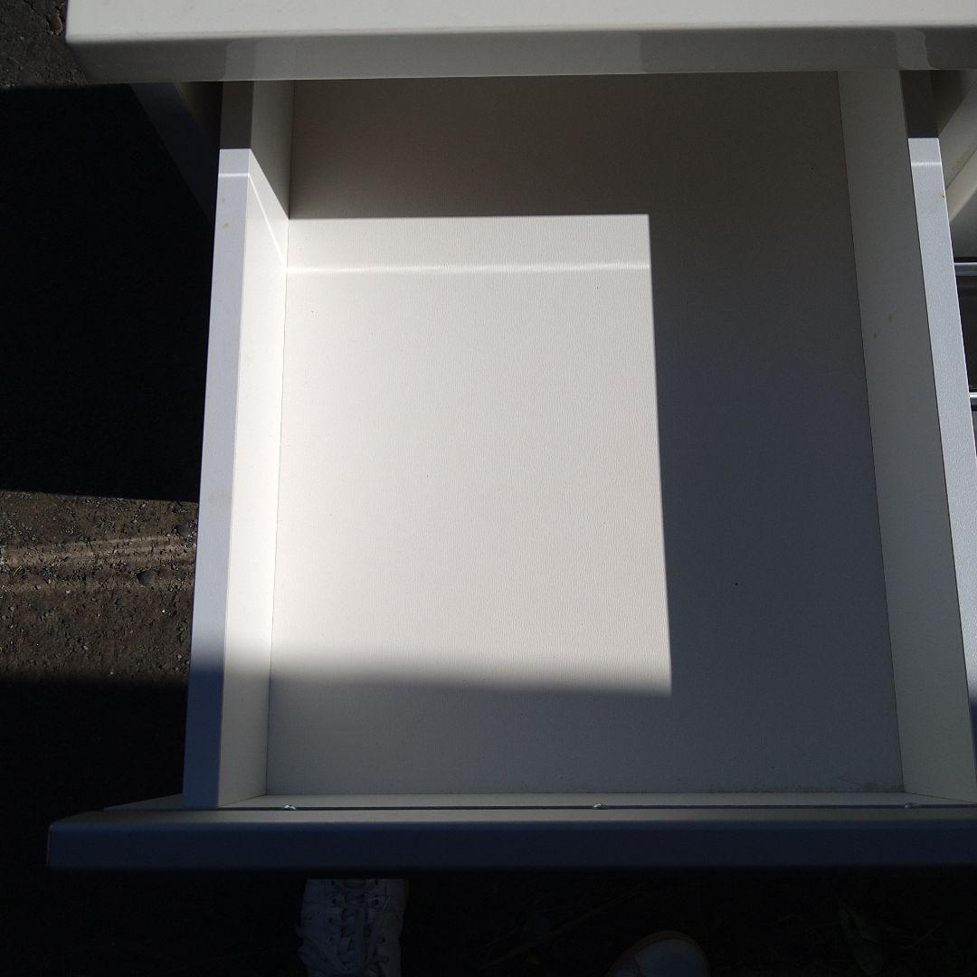 ホワイト 4段引き出し収納 ニトリ