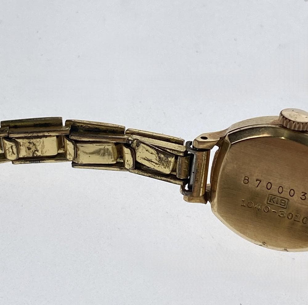 ◆SEIKO SOLAR 1040-3010 23石 セイコー腕時計 09122