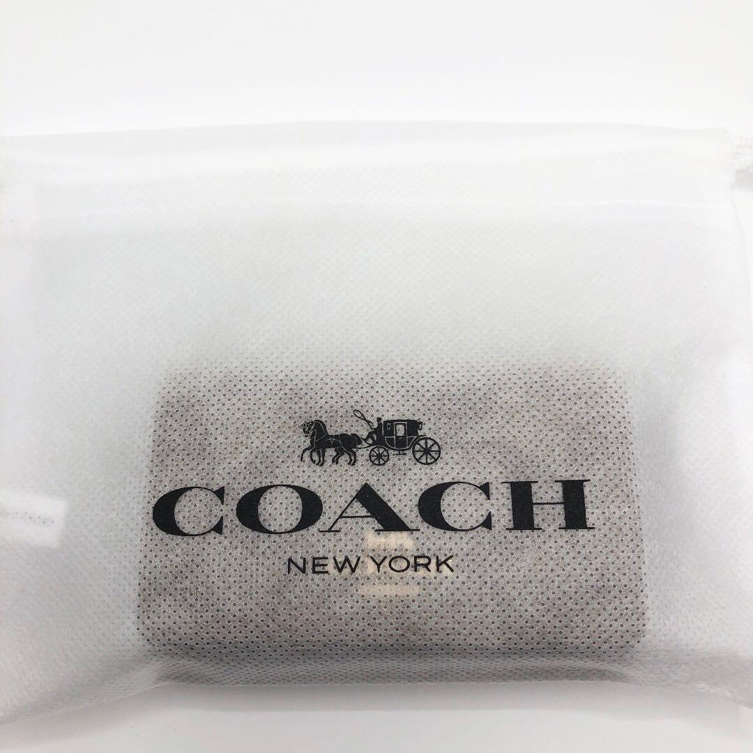 【COACH☆新品】男女兼用☆大人気☆カーキ☆ファイブ リング キー ケース☆