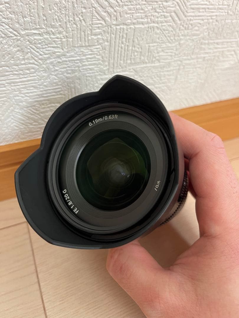 最終値下Sony FE 1.8/20 G Eマウント　保護フィルター付き　単焦点