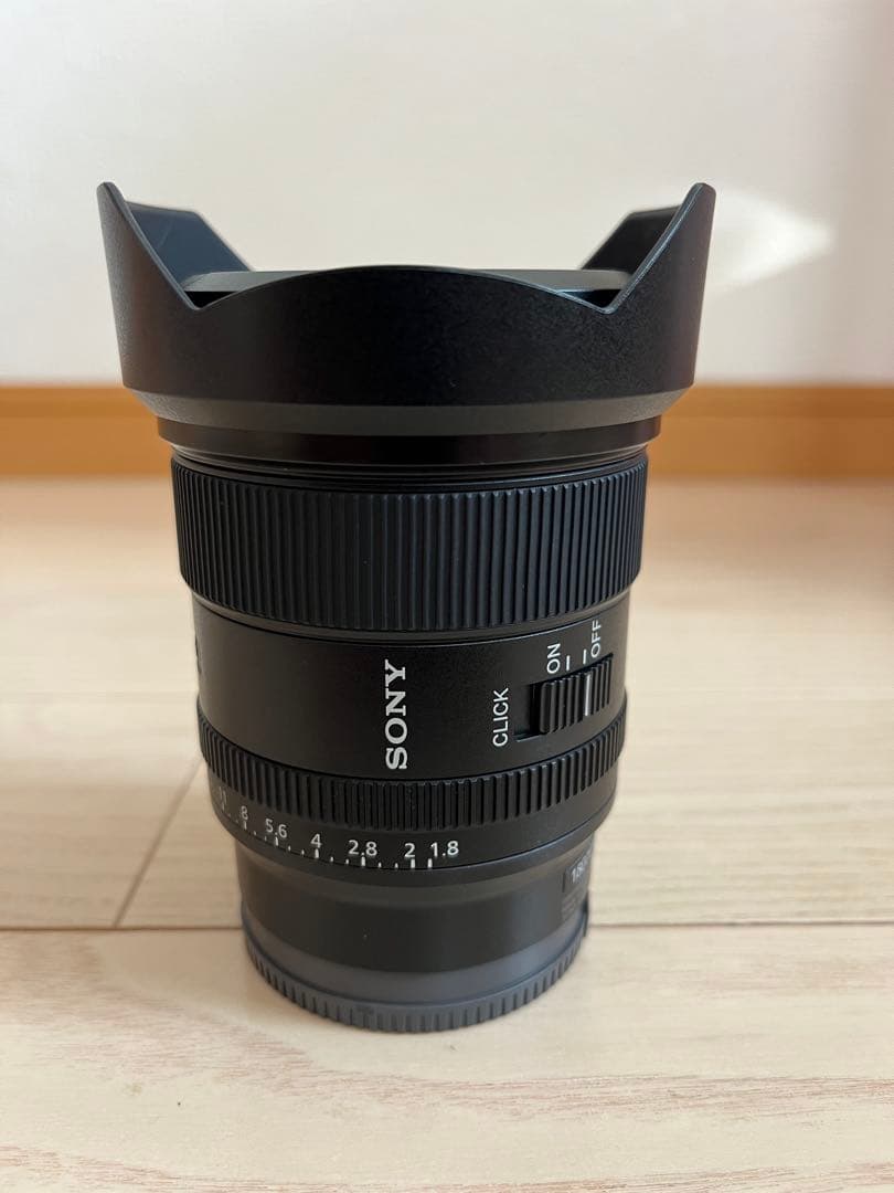 最終値下Sony FE 1.8/20 G Eマウント　保護フィルター付き　単焦点