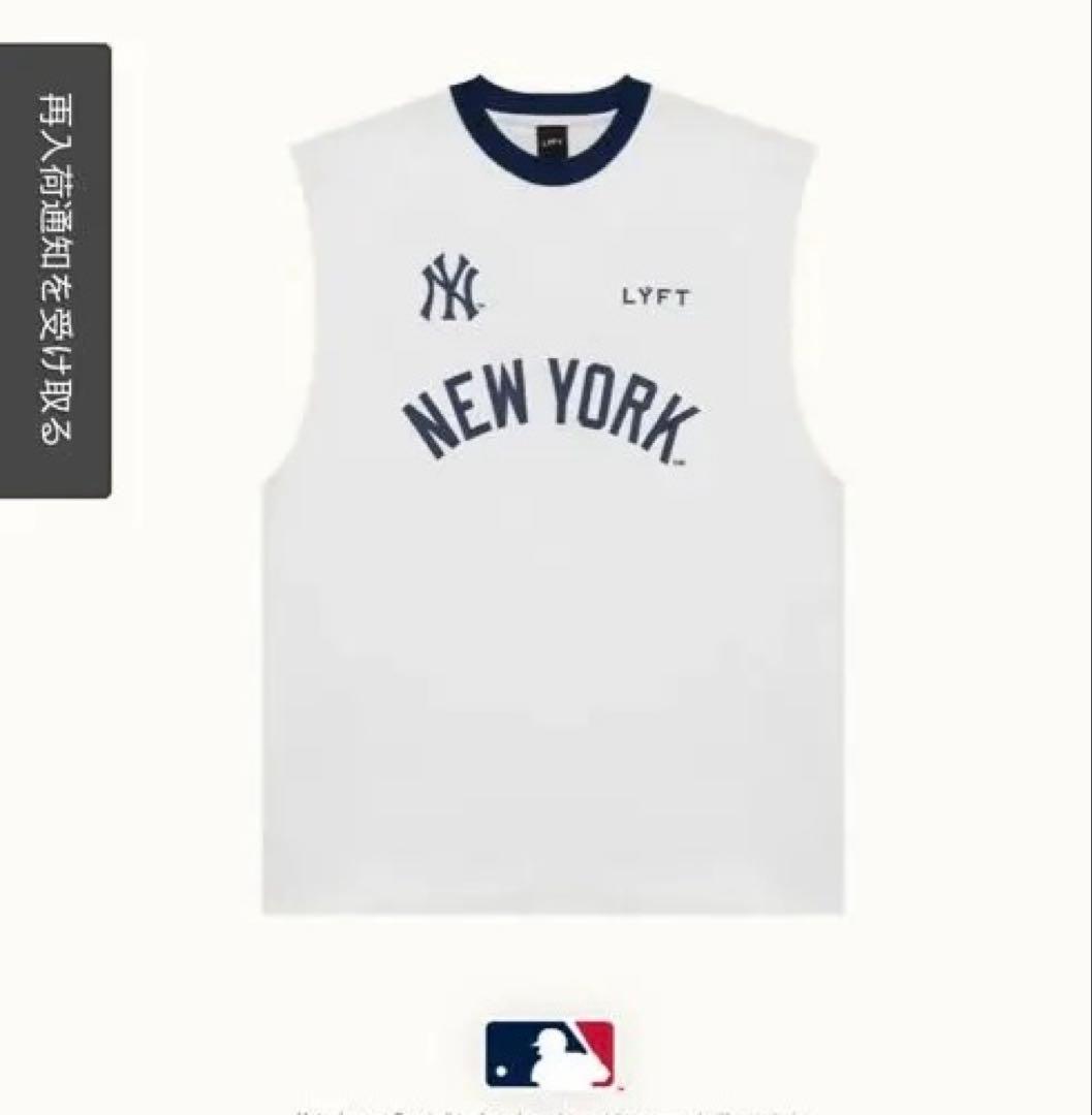 LYFT MLB SPECIAL TANKTOP Lホワイト