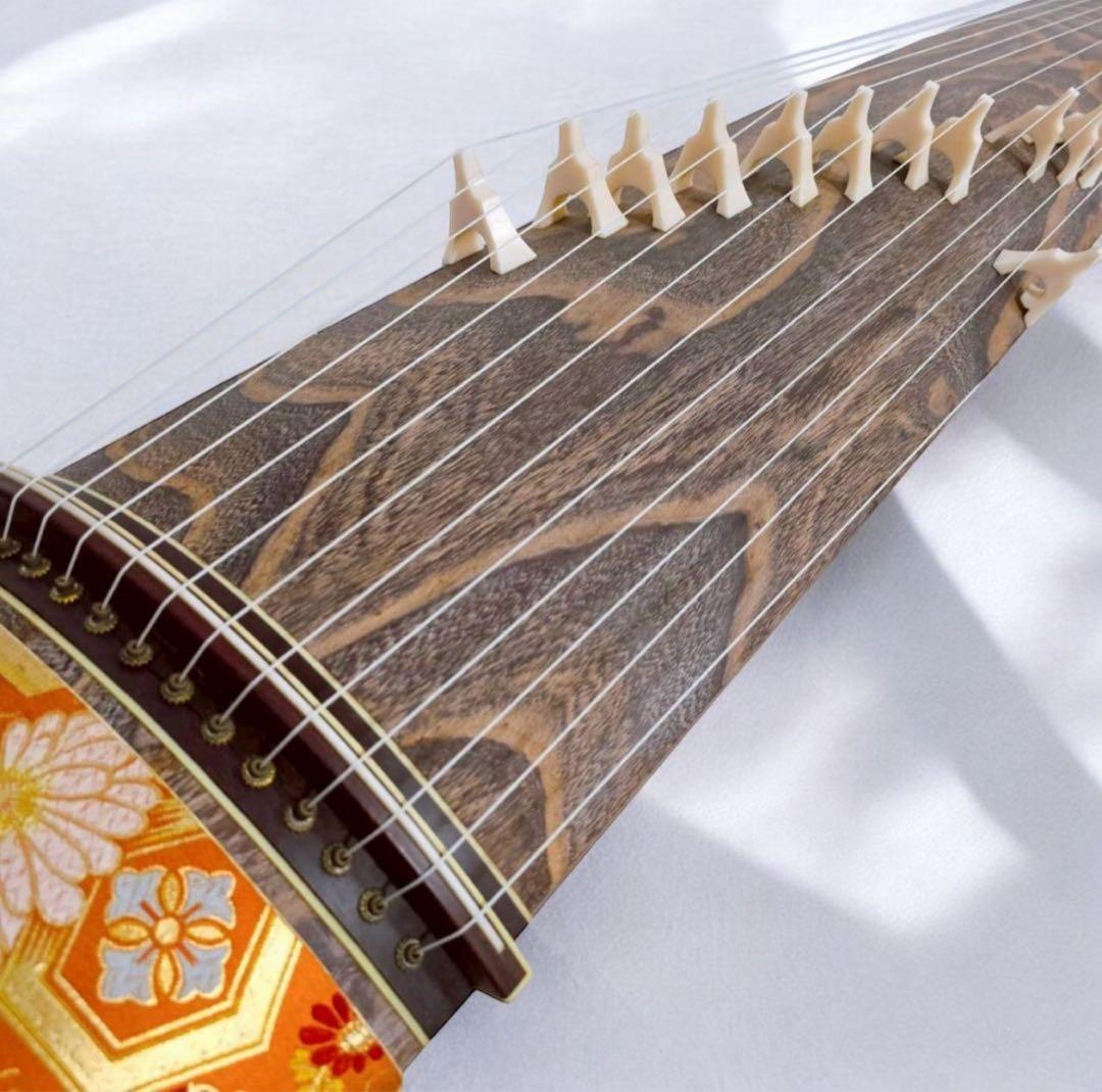 【送料込】大琴 箏 文化箏 文化琴 和楽器 弦楽器 13弦 羽衣 伝統楽器