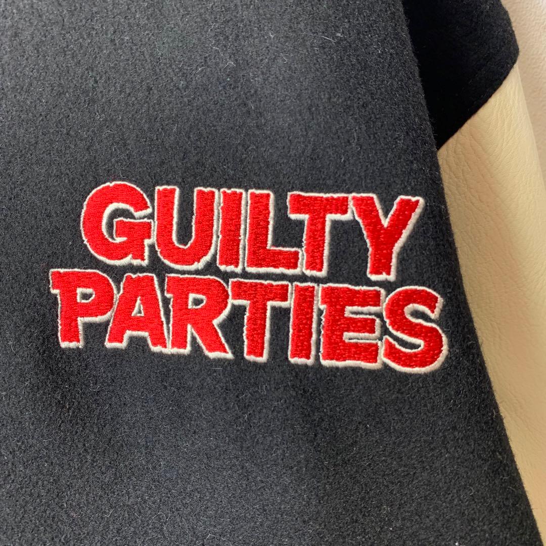 WACKOMARIA バーシティジャケット 袖レザー 刺繍 日本製 スタジャン