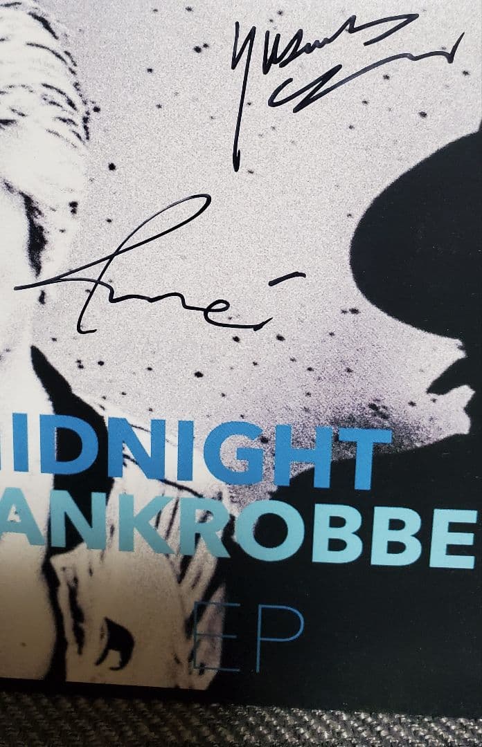 直筆サイン入りCD チバユウスケ&イマイアキノブ　 バンクロ