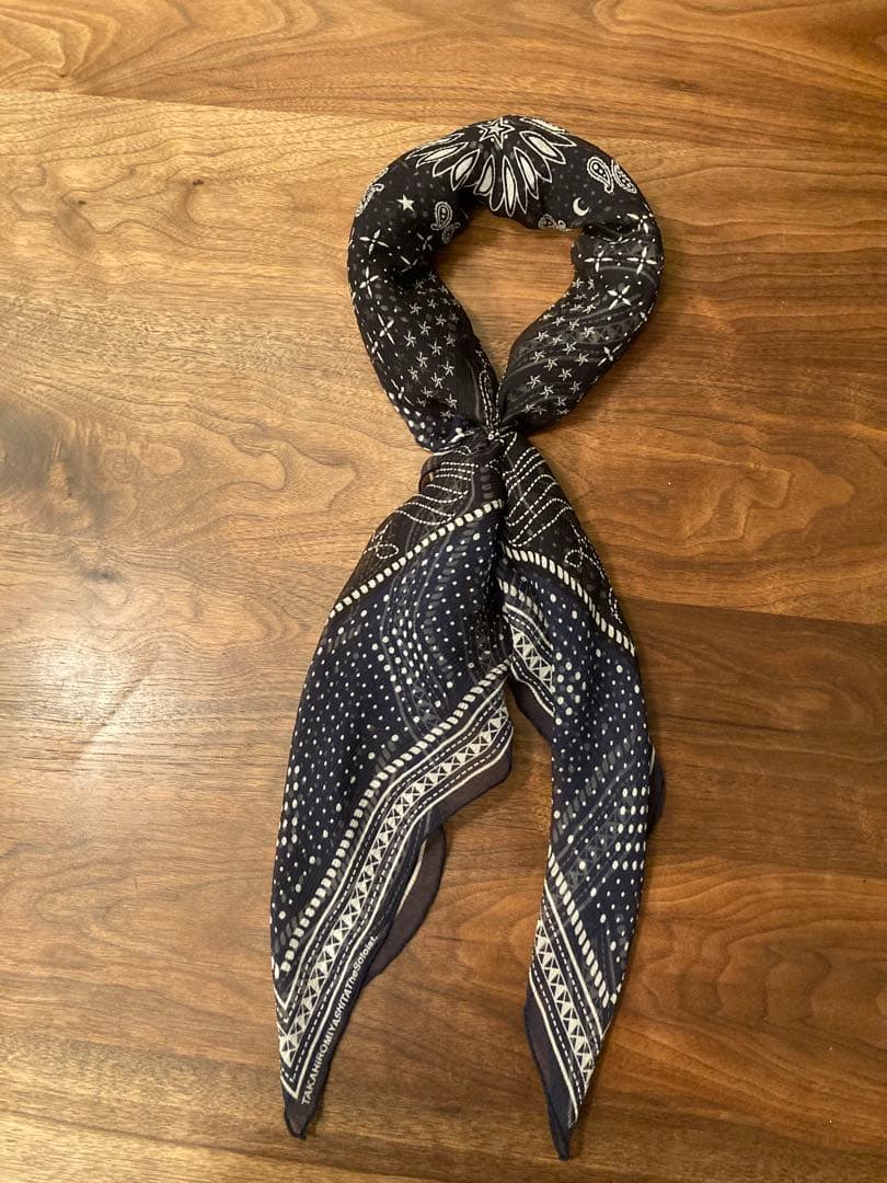 ソロイスト　シルク　スカーフ