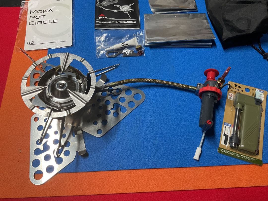 MSRウィスパーライトインターナショナル新型現行品新品未使用未点火セット