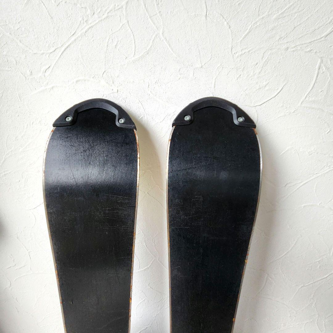 スキー板100、ビンディング、ストック、ブーツ21~22【KAZAMA】