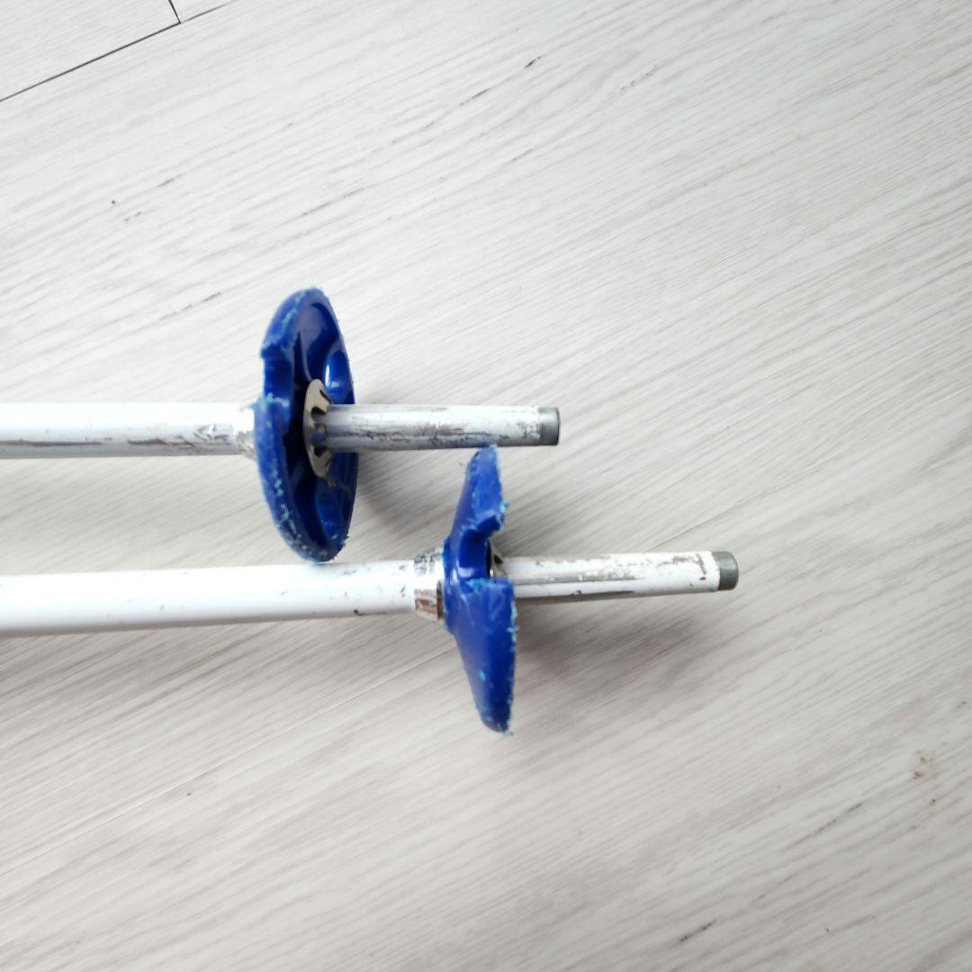 スキー板100、ビンディング、ストック、ブーツ21~22【KAZAMA】