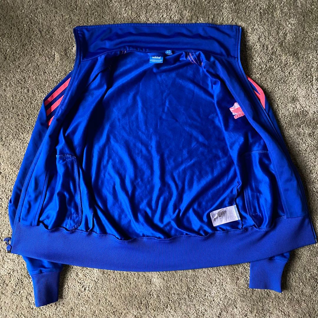 アディダス ファイヤーバード トラックジャケット ジャージ adidas ブルー