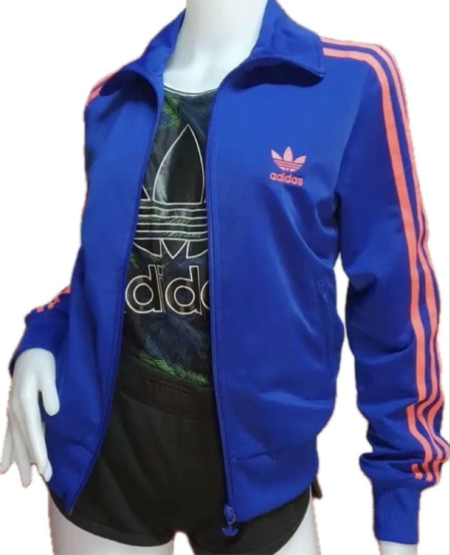 アディダス ファイヤーバード トラックジャケット ジャージ adidas ブルー