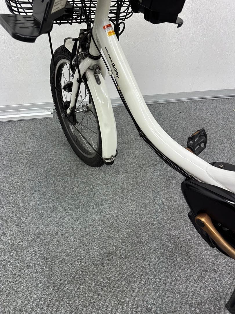 人気な車種　3人乗り電動自転車　ヤマハパスバビー　子供乗せシート付き　お買い得品