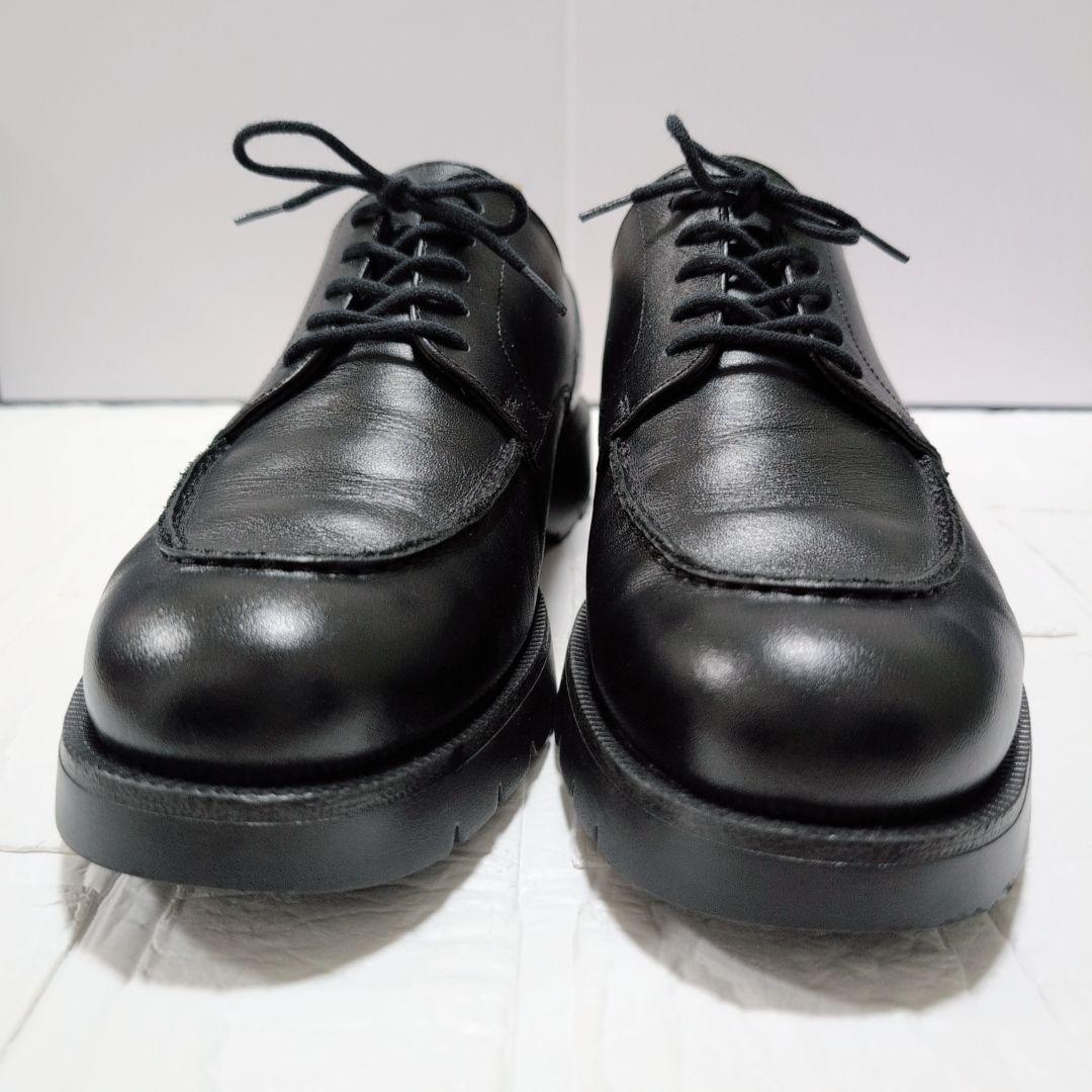 【pk】クレマン フローダ Uチップ レザー シューズ ブラック 26.5