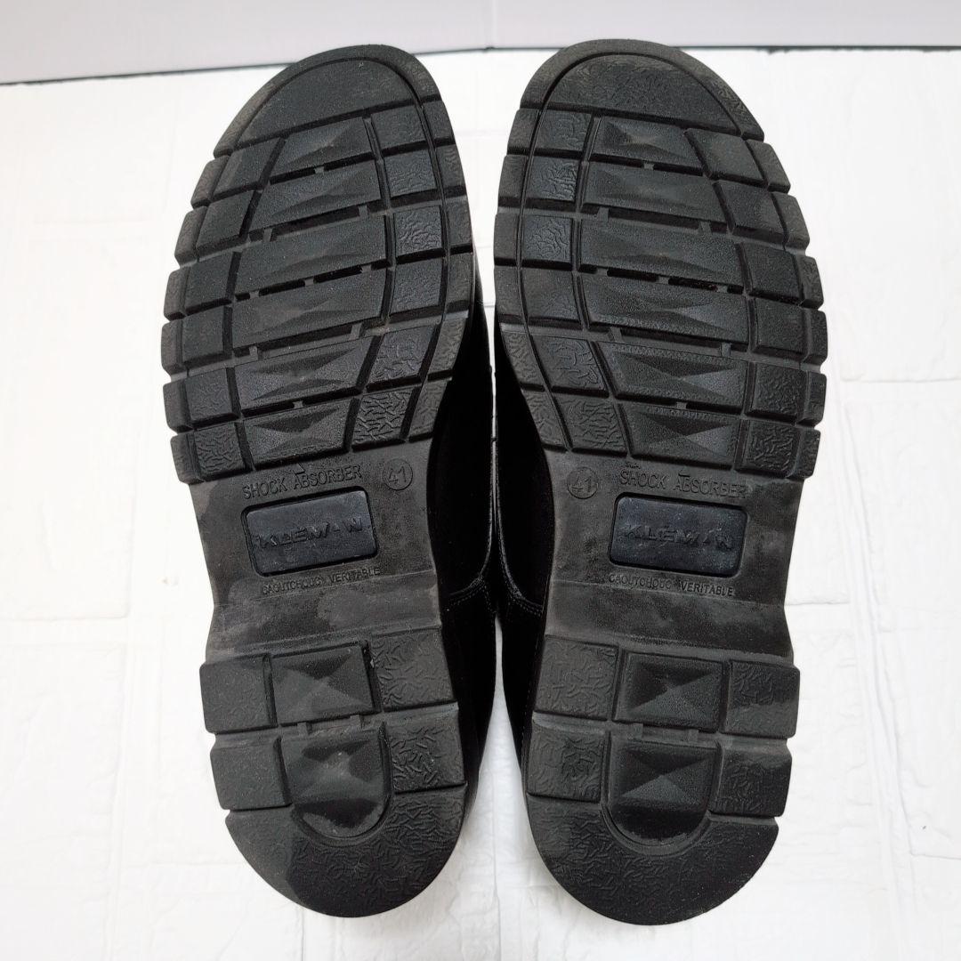 【pk】クレマン フローダ Uチップ レザー シューズ ブラック 26.5