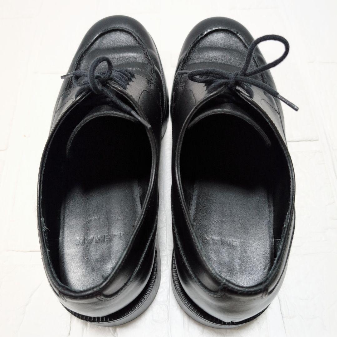 【pk】クレマン フローダ Uチップ レザー シューズ ブラック 26.5