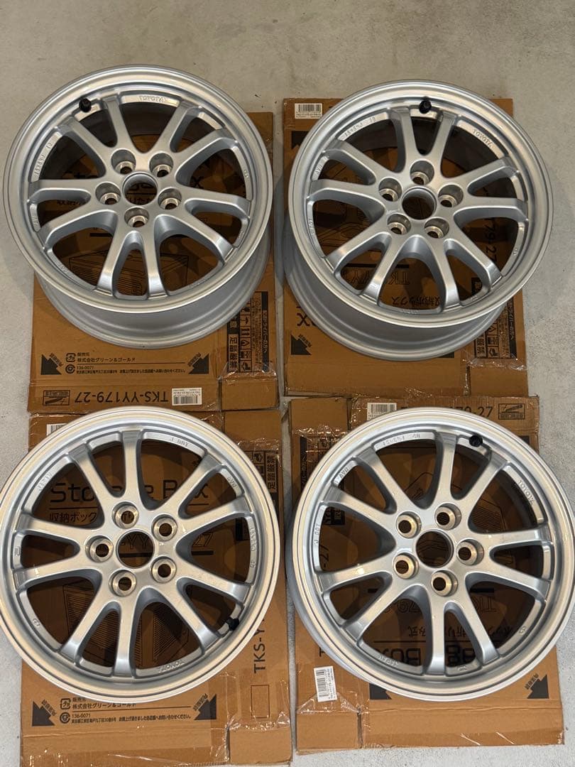 値下げ可 50プリウス 純正ホイール 15×6.5J 40 5穴ほぼ新品 鹿児島