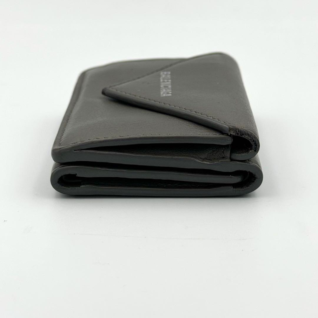 美品✨BALENCIAGA バレンシアガ 三つ折り財布 財布 グレー