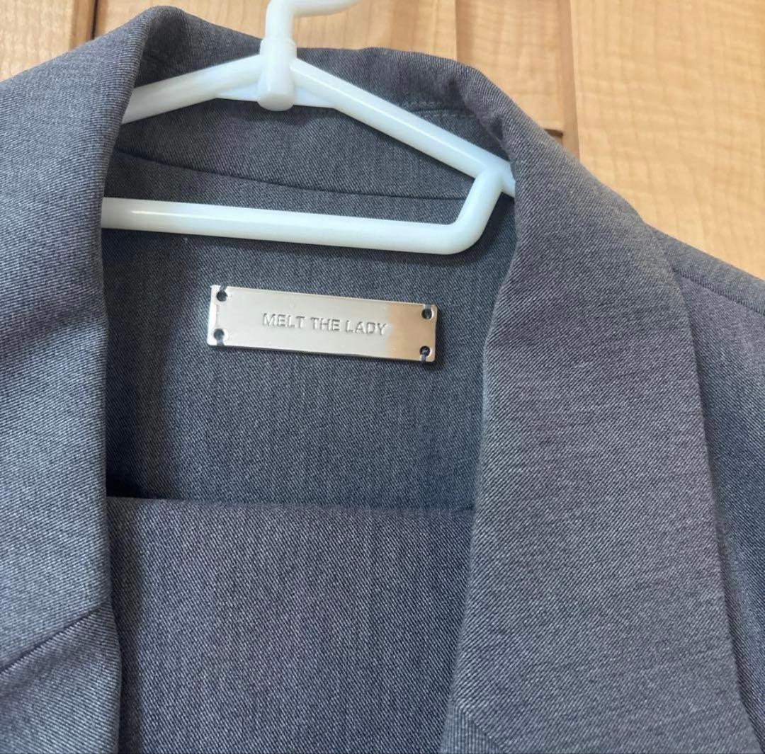 ワンピース melt the lady thick belt jacket onepiece