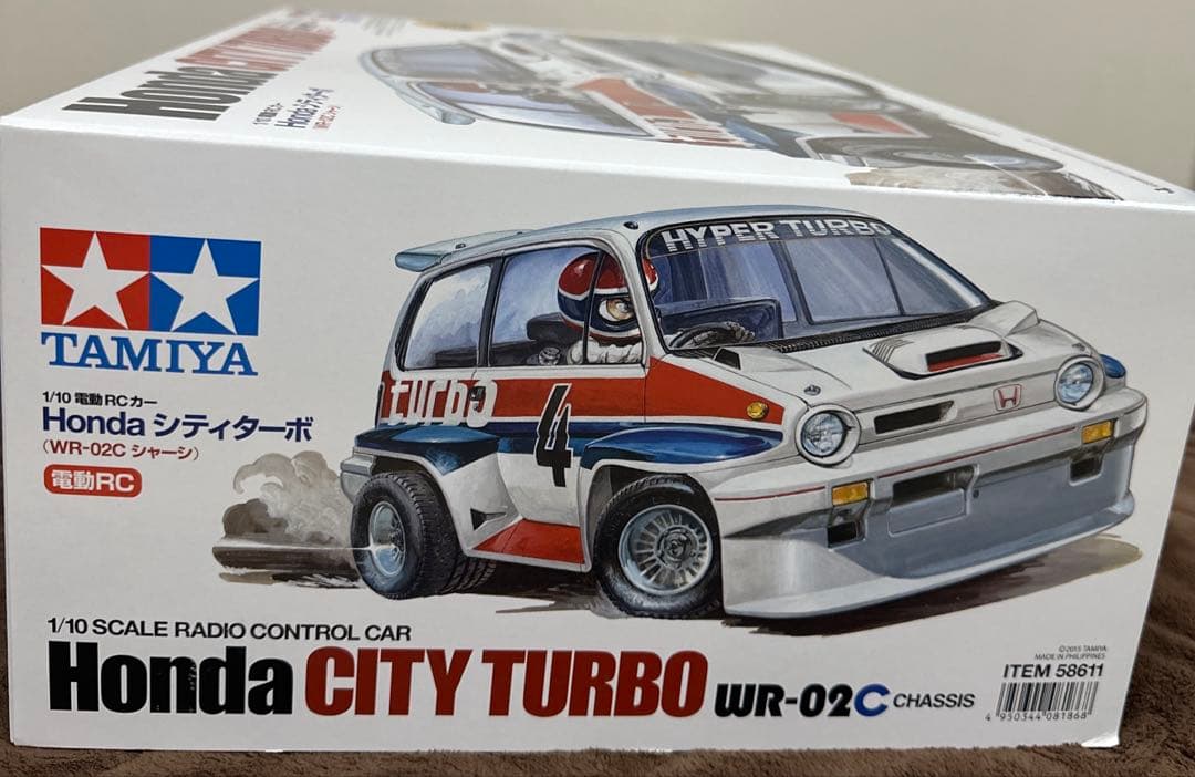 TAMIYA タミヤ　1/10 電動RC Honda シティターボ