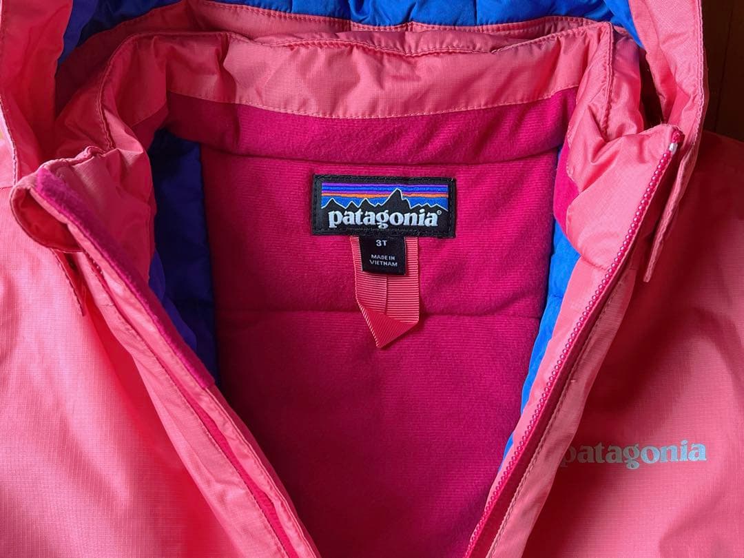 ホーシン　美品patagonia ジャンプスーツスキーウェア 3T ピンク