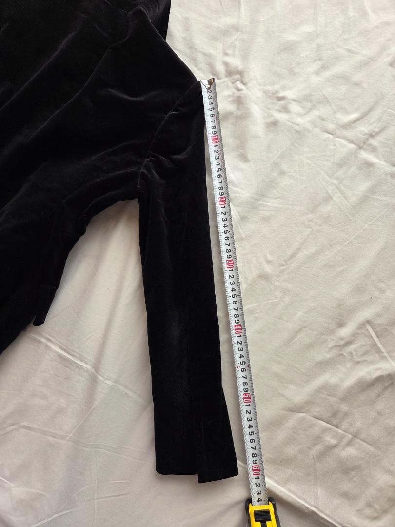 GUCCI 黒 ベルベット テーラードジャケット